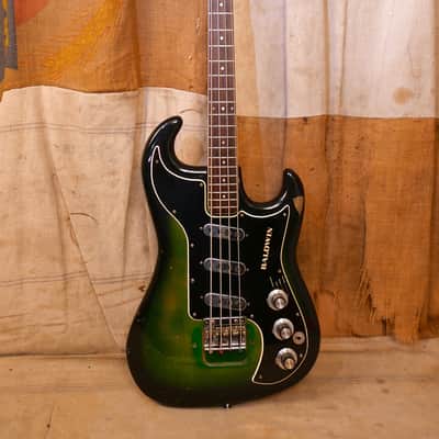 Baldwin Jazz Bass 1967 Greenburst image 2