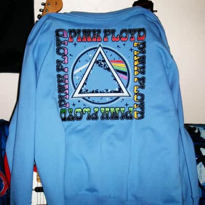 pink floyd dark side of the moon beautiful NEW OFFICIAL xl sweatshirt - syd barrett madcap psychedelic space rock money image 2