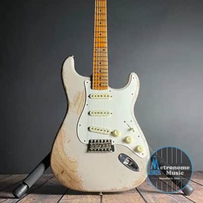 Fender Custom Shop LTD Red Hot Stratocaster, Super Heavy Relic- Aged Dirty White Blonde image 9