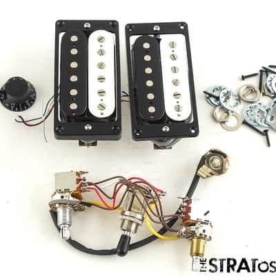 USED Gibson Victory Model, PICKUPS POTS KNOBS JACK 80s Tribute Humbuckers image 1