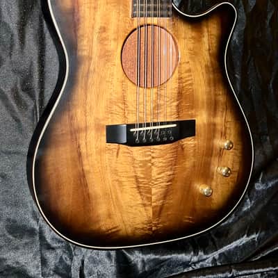 Carvin AC275-12 2000’s - Darkburst Koa Top 12 String Acoustic Electric Guitar image 2