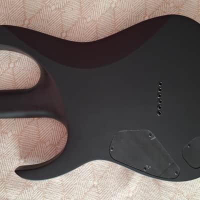 Ibanez RGRTB621-BKF Iron Label 2022 - Flat Black image 10