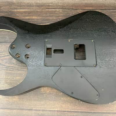 2019 Ibanez RG370ZB Body Weathered Black with Original Pickups image 12