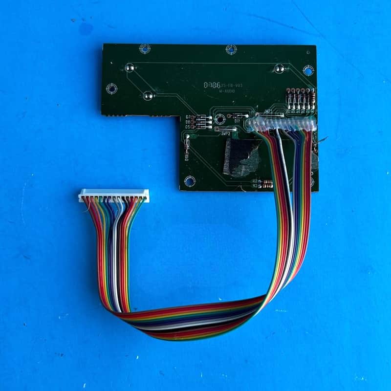M-AUDIO Axiom 25 MIDI Keyboard Part: Push Button Contact Pad Circuit Board Bild 1