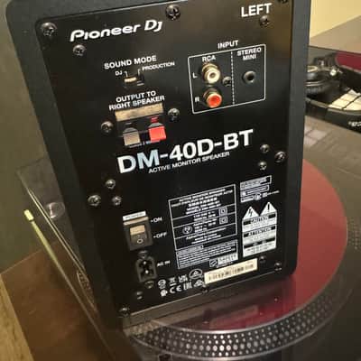 Pioneer DM-40D BT Active Studio Monitors with Bluetooth (Pair) 2022 - Present - Black image 9