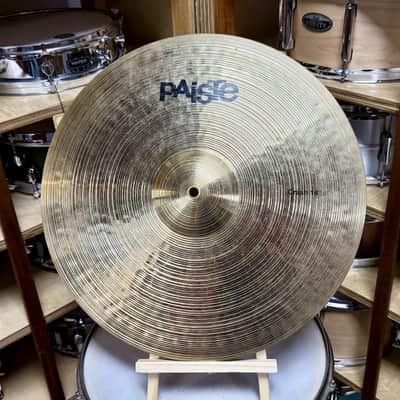 18" Paiste 2002 Black Ink Crash Cymbal (03050242) image 1