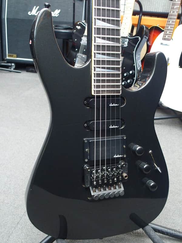 Grover Jackson Soloist Custom-Metallic Black- 1992 - 【Thruneck】【Jackson Pickups!】【MADE IN JAPAN】 image 1
