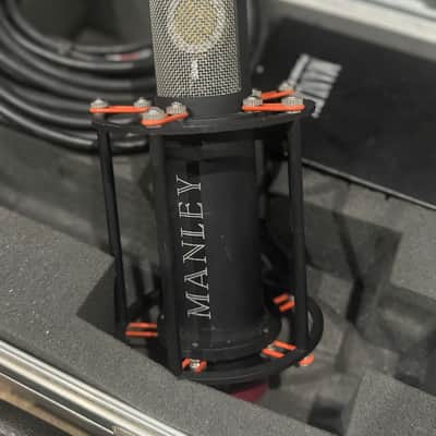 Manley Labs Reference Cardioid Large Diaphragm Tube Condenser Microphone 2010s - Black image 1