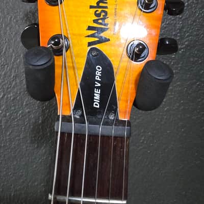 Rare Washburn  Dime Pro V 2004 - Carmel burst image 6