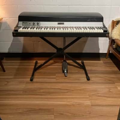 Rhodes Mark I Stage 73-Key Electric Piano 1975 - 1979 Black Rounded Top image 1