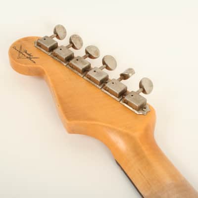Fender Custom Shop 1959 Stratocaster HSS Relic 3A Rosewood Fingerboard Aged Black CZ590355 image 7