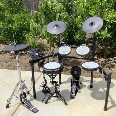 Roland TD-25K V-Drum Kit with Mesh Pads 2010s - Black image 1