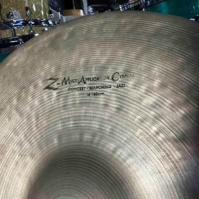 ~RARE!~ Zildjian Z Series 18" Multi-Application Concert/Marching/Jazz Cymbal (Bag Avedis Floor) image 3