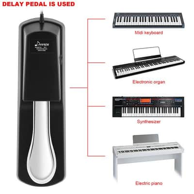 Sustain Pedal for Keyboard Digital Piano Foot Pedal image 6