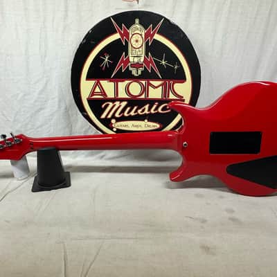 Hamer USA SS1 ss 1 Steve Stevens Signature Guitar with Case 1984 - Red image 8