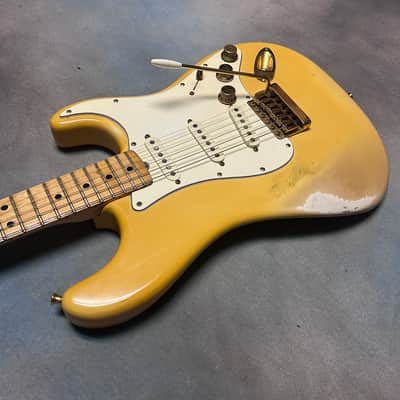 1980 Fender The Strat Olympic White w/Matching Headstock image 14
