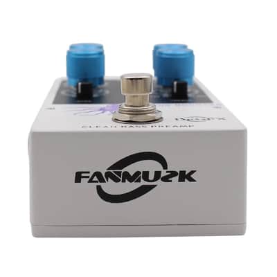 Fanmuzk Octopus Booster Bass Preamp Pedal 3Band EQ Bass Harmonic Rich Clean Tone image 5