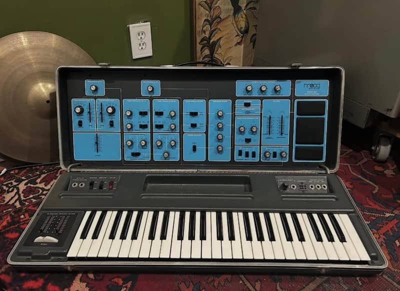 1970s Moog Sonic Six vintage analog synthesizer