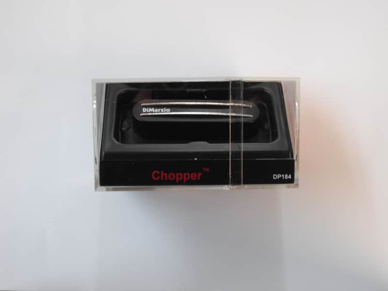 DiMarzio Chopper Single Coil Pick-up Black W/Nickel Rails DP 184 image 1