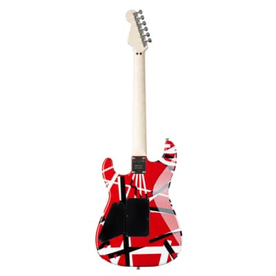 EVH Stripe Series RBS Red/Black Stripes - Electric Guitar image 3