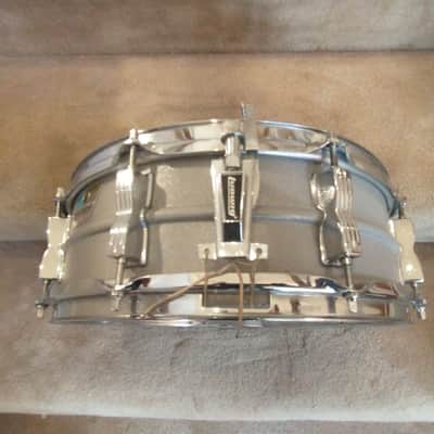 Ludwig Vintage Acrolite aluminum snare drum b&o badge excellent! image 3