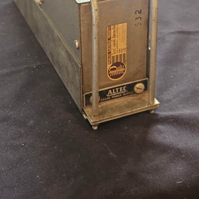 TWO Vintage Altec 428B Tube Preamps P522B Original Power Supply image 9