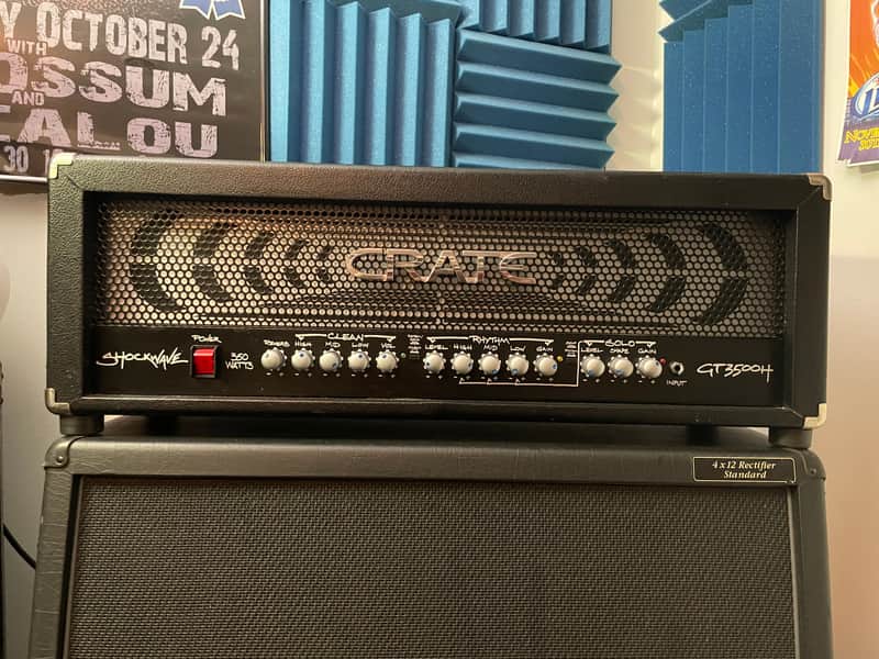 Crate "Shockwave" GT3500H (no footswitch) image 1