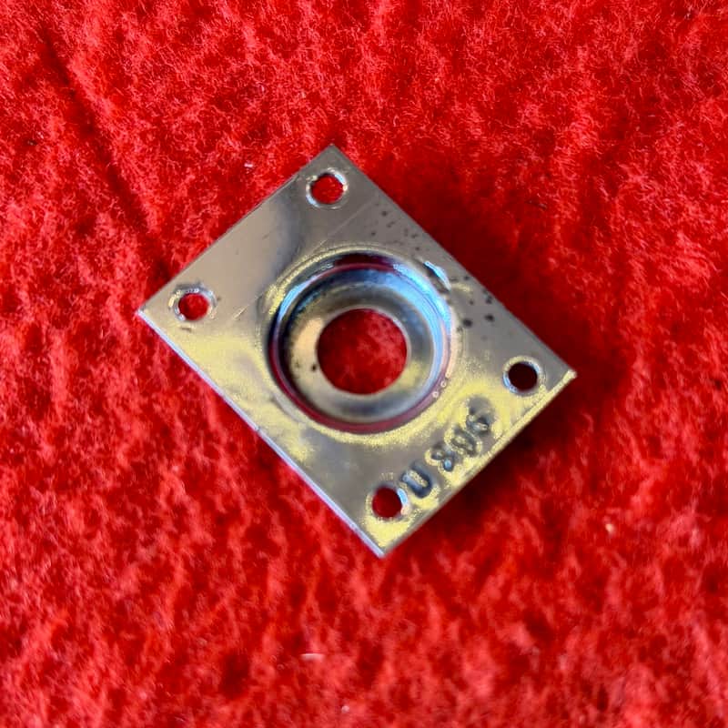 1950 Rickenbacker Mono jack plate Chrome