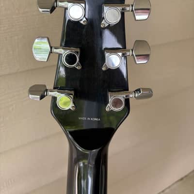 Alvarez Fusion Acoustic-Electric Guitar 2010s - Blue Burst image 8