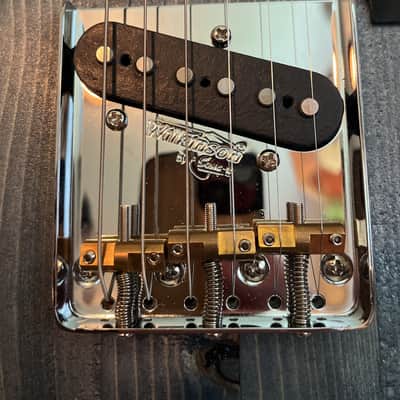 Partscaster Telecaster (Pinecaster) 2026 - Nitrocellulose Blue image 5