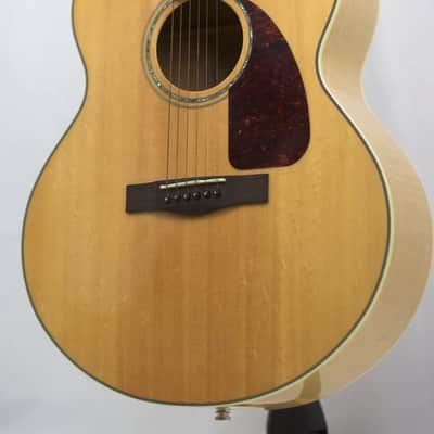 Fender CJ-290SCE Jumbo Natural image 4