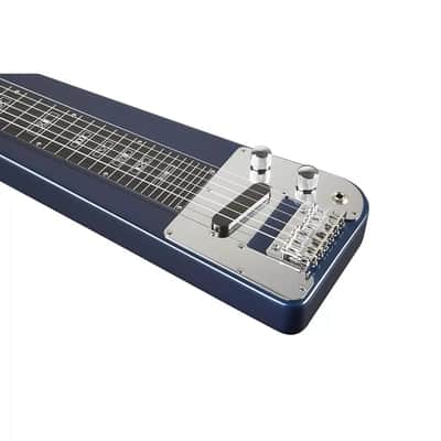Lap Steel Guitar – Metallic Blue w/ Gig Bag | Single-Coil Pickup image 2