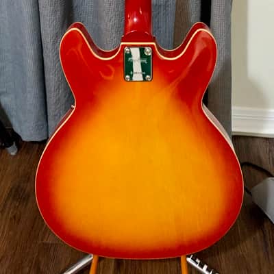 Hagstrom Viking II Ultralux 2000s - Cherry Sunburst image 5