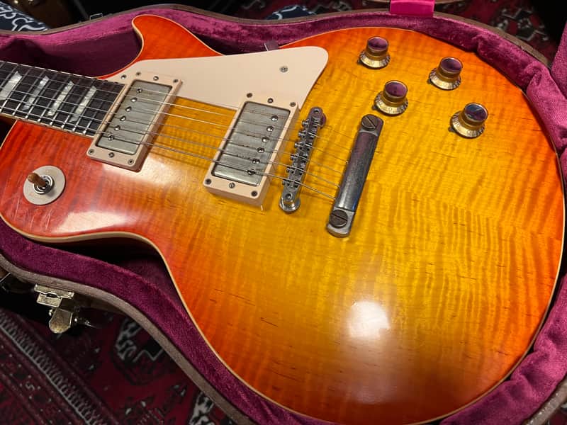 Gibson Custom Joe Walsh Les Paul Standard 2013 - Tangerine Burst VOS image 1