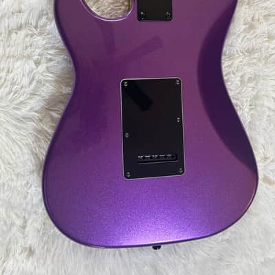 Metallic Purple Stratocaster - Custom Built - Black Hardware - Seymour Duncan Pickups - Blender Mod image 18