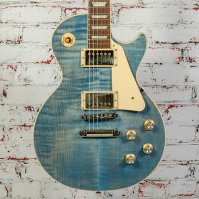 Gibson Les Paul Standard 60s Figured Top - Ocean Blue image 1