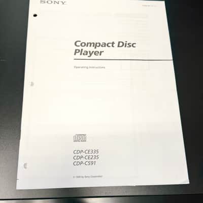 Sony CDP-CE235 Digital Optical Out 5-Disc Changer CD Player; Tested SEE VIDEO image 11