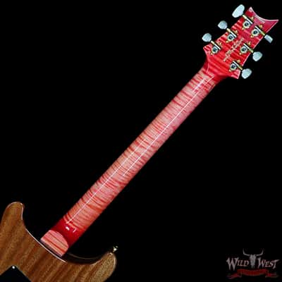 PRS Wild West Guitars 25th Anniversary Limited Run Wood Library Artist Package Custom 24 Piezo Salmon (Private Stock Color) 8.00 LBS (US Only / No International Shipping) image 5