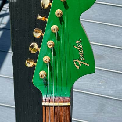 Fender Jaguar 1993 - Fred Stuart's Personal Build a See-Thru Green ridiculously documented 1 of a kind ! image 5
