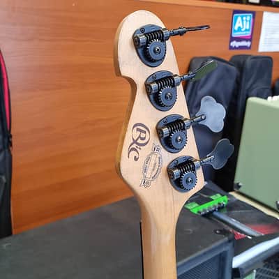 Sandberg California VM4 Oliver Riedel Signature Hardcore Aged Black Bass Guitar image 12