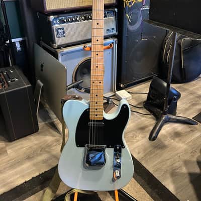 Fender Vintera '50s Telecaster with Maple Fretboard 2019 - 2023 - Sonic Blue image 1