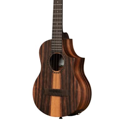 Kala Amara Tri-Top Tenor Ukulele w/ Cutaway & EQ image 4
