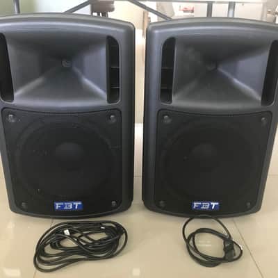 FBT Maxx 4a (PAIR) 300+100 Watt RMS 2-Way Active Bi-Amp Speakers  Black (A) image 1