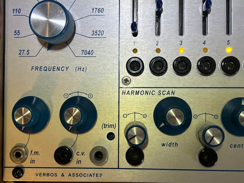 Verbos Electronics Buchla 262v Harmonic Oscillator 2012 - Silver