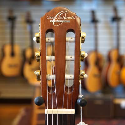 Oscar Schmidt OC11CE Classical Acoustic-Electric Guitar 2012 w/Hard Case image 7