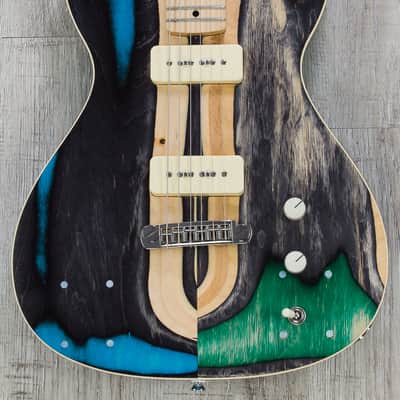 Prisma Syndicate Custom Electric Guitar, McNelly P90 Pickups, Mono Gig Bag (Open Box) image 2