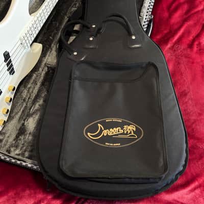 2022 Moon Custom Guitars Japan JJ-4 Larry Graham Signature - Snow White image 11