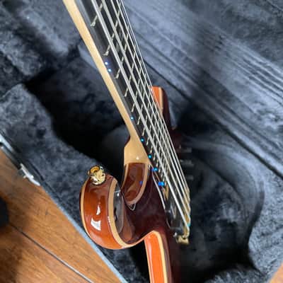 Alembic Signature Deluxe Mark 5 String Bass Guitar Cocobolo image 4