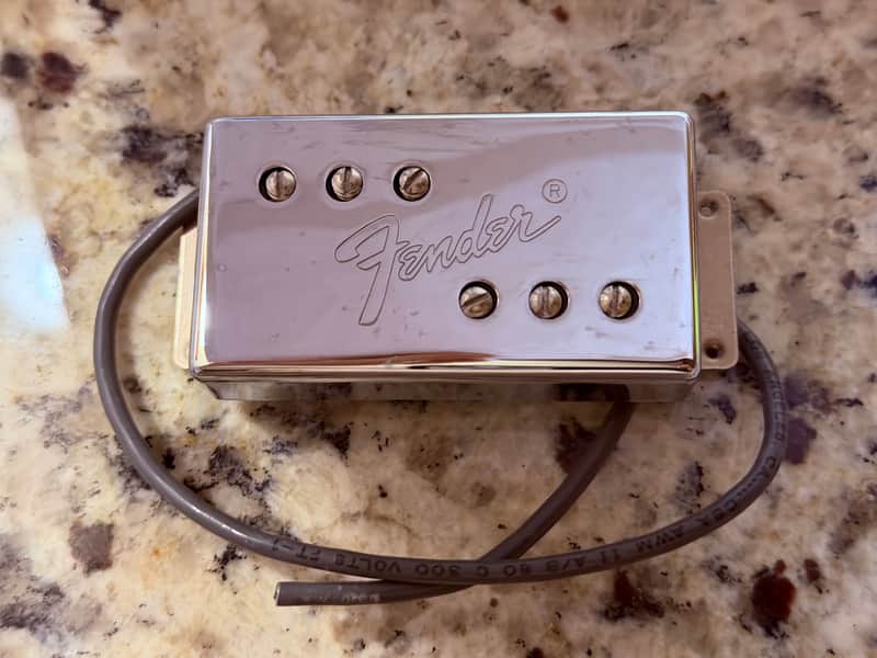 Fender Wide Range Pickup For Tele Custom Deluxe - Chrome 005-4595-000 image 1