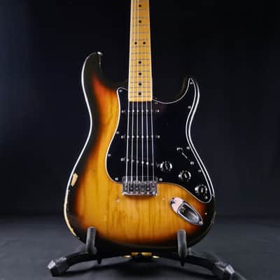 Fender Stratocaster Hardtail with Maple Fretboard 1978 - 1981 - Sunburst image 1